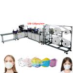 80-120 pieces/min Fashionable Design Fully Automatic Kf94 Fish Type Mask Making