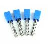 Buy cheap Copper Alloy 3 Flutes / Two Flute End Mill HRC55 With Vicrn Coating from wholesalers