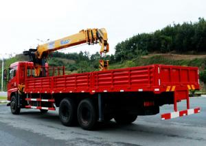 Wholesale Dongfeng 10Ton Hoisting Truck Mounted with Hydraulic XCMG Straight 4-Arm Telescopic Boom Crane from china suppliers