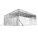 Galvanized Steel Prefabricated Structures for Greenhouse Building Grade Q235
