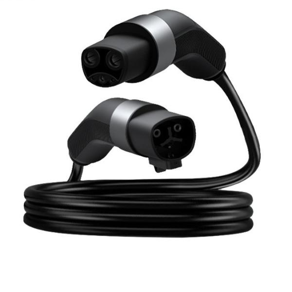 Waterproof Anti Theft Female To Male Plug Extension EV Charging Cable for Car