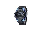 Shock Resistant Children Black Analog Digital Watch Waterproof Stainless Steel
