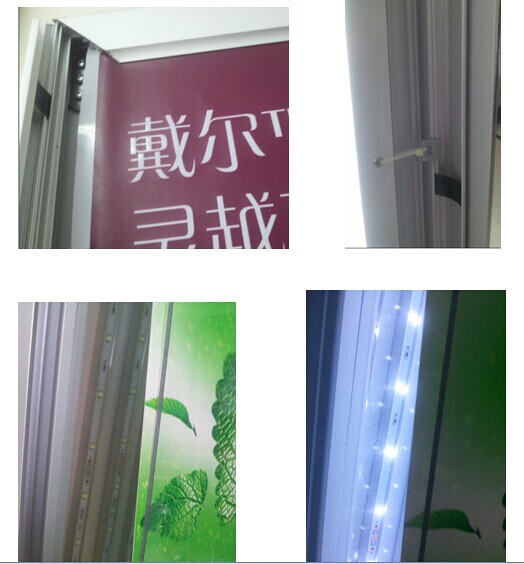 Outdoor waterproof LED advertising light boxes