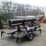 9m lockable pneumatic telescopic mast 400kg payloads- mobile antenna telecom