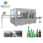 CSD Beer Glass Bottle Machine Washing Filling Sealing 3 In 1 Monoblock