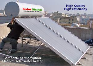 Wholesale flat plate compact solar water heater 3 from china suppliers