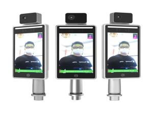 Wholesale Biometric Face Recognition Temperature Measurement Terminal RoHS / FCC Certified from china suppliers