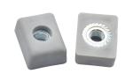 M12 Lift Car Wall Custom Fastener Hex Nut Black Oxide Galvanized Square Nut