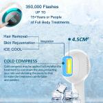 Personal Ipl 4.5cm² 24V 1.9A Home Laser Hair Removal Device