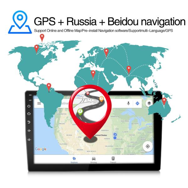 10" Toyota Android Radio Toyota RAV4 2007-2011 GPS Navigation Audio WIFI Player