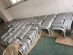 Wholesale Machining Silver Anodized AA20um Aluminium Round Tube with Holes from china suppliers