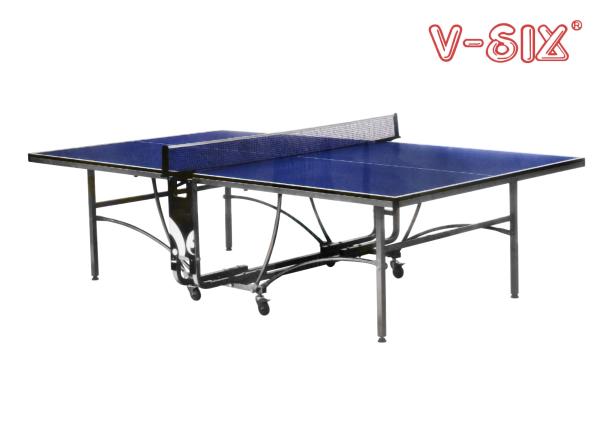 Blue Color Standard Foldable Table Tennis Table Stable Structure For Office