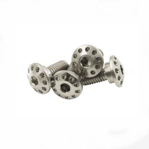 Wholesale Forging Rolled Titanium Bolts Screws CW Racing Parts Precision CNC Machining from china suppliers