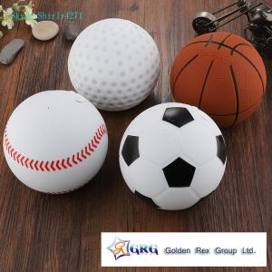 China Creative basketball wireless mini Bluetooth speaker spherical football basketball baseball golf small stereo outdoor on sale