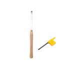 Wood Turning Carbide Wood Lathe Tools With Square Shape 15x15x2.5-30°R150