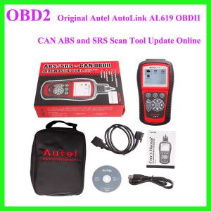 China Original Autel AutoLink AL619 OBDII CAN ABS and SRS Scan Tool Update Online on sale
