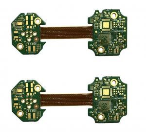 Wholesale Double Layer Rigid Flex PCB Prototype 4mil Immersion Gold Lead Free from china suppliers