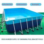 ISO Outdoor Swimming Pools Large Inflatable Swimming Pool For Adults