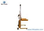 Low Profile Bale Barrel Pallet Hydraulic Stacker Lifters Platform Roller For Hi