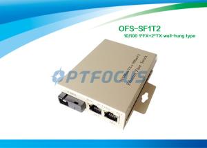 Wholesale Silver Single Mode Fiber Optic Switch , performance optical fibre switch Wall Hung TYPE from china suppliers