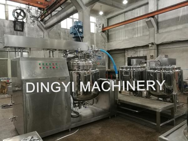 Ointment Vacuum Mixer Machine High Shear Emulsifying 500L Capacity CE Certificat