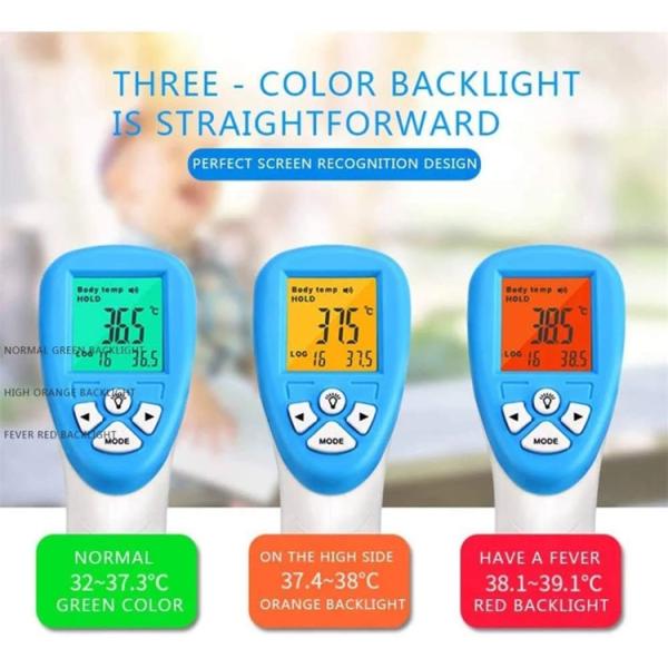 Digital Non Contact Infrared Thermometer Handheld Temperature Gun CE FDA