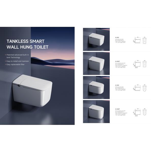 Strong Modern Smart Toilet with Built-in Ceramic Water Tank for Commercial /strong /span /p