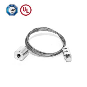 Wholesale Adjustable Cable Hanging System Cable Gripper With Male Screw from china suppliers
