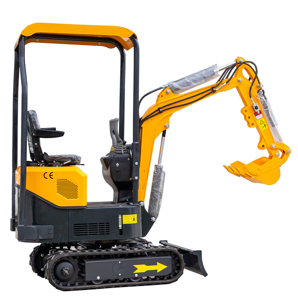 1Ton Four Legged Shed Mini Crawler Excavator Low Consumption