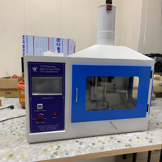 Iso11925 Flammability Testing Furnace Equipment For Evaluating Building