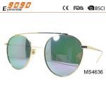 New arrival and hot sale of metal sunglasses, UV 400 Protection Lens