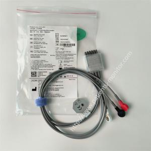 Wholesale Edan Reusable 3-Lead ECG Cable , Snap , AHA EL03DASY1 For Medical Machine from china suppliers