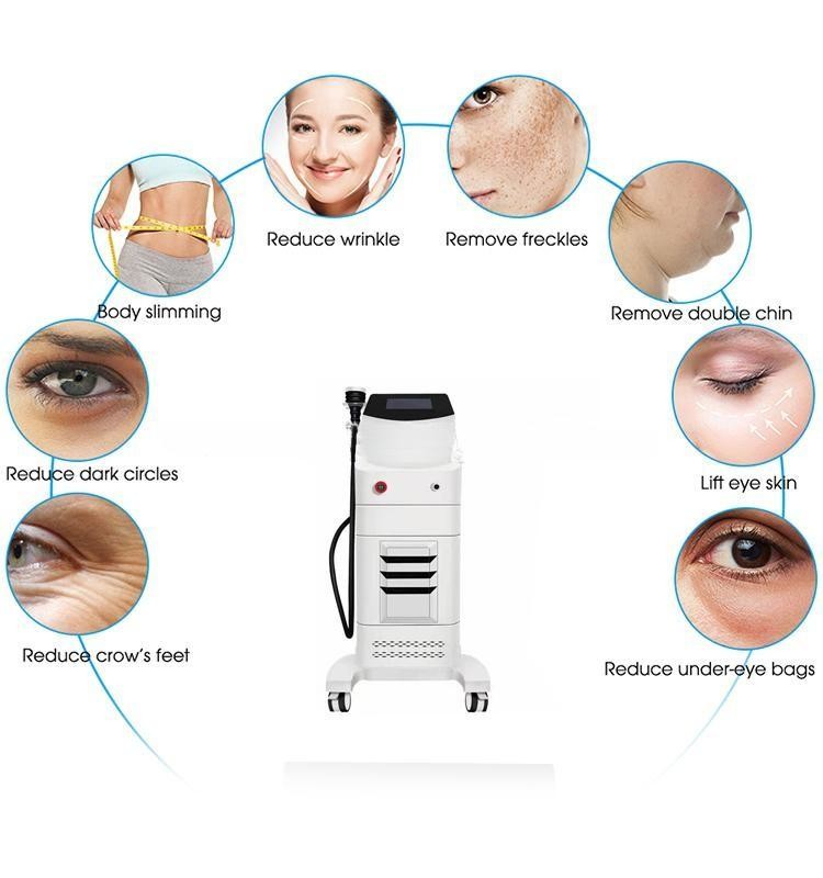360 Rotation Vacuum Cavitation Machine Fat Burning RF Slimming Device
