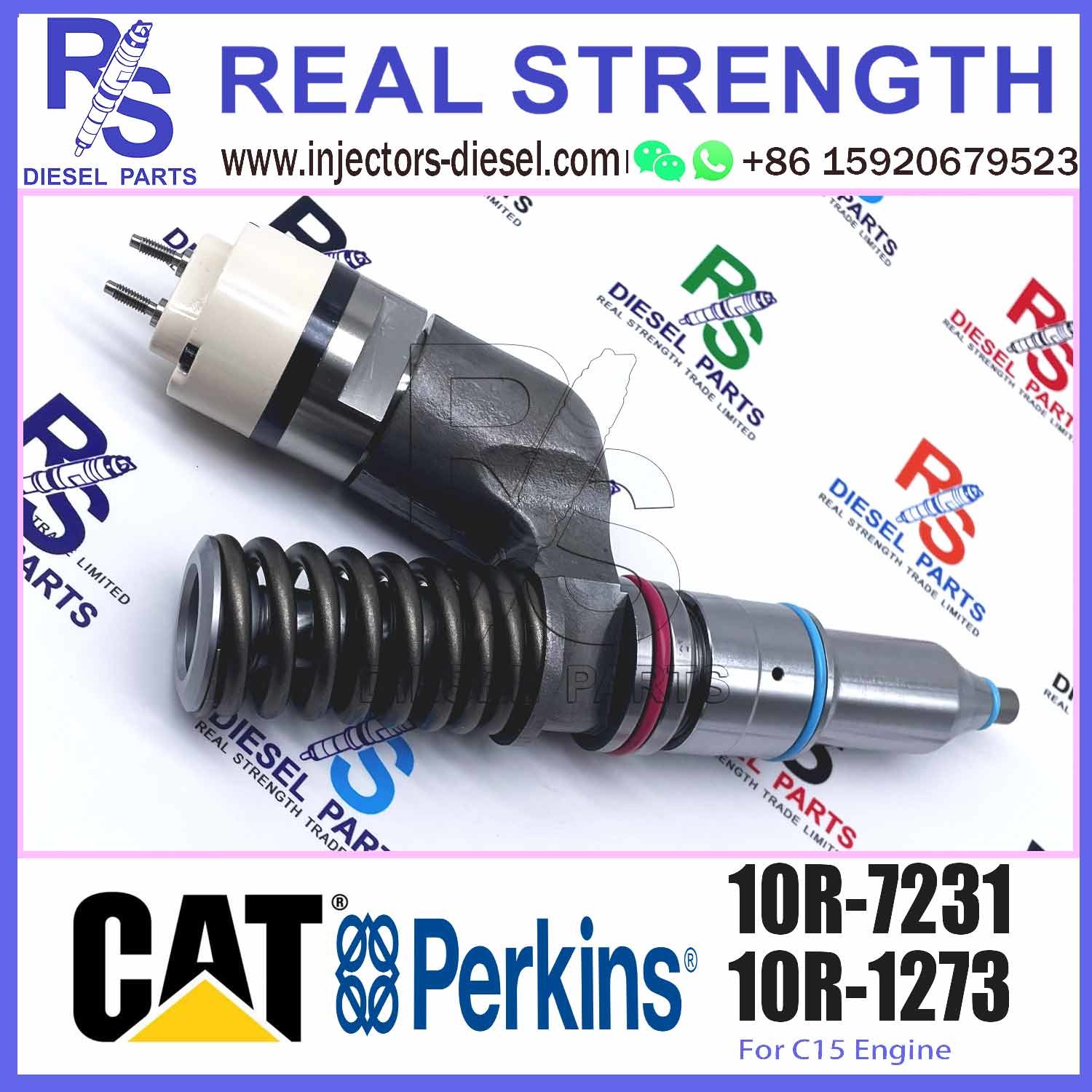 20R-2284 10R-2772 10R-7231 Diesel Engine Injector For Caterpillar C-15 C15 C18 Fuel Injector Nozzle