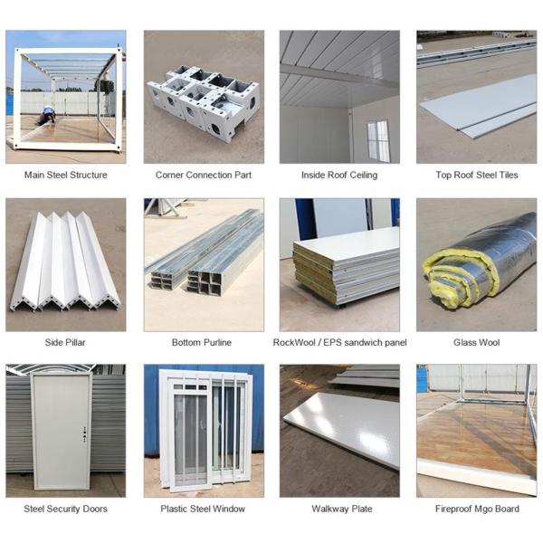 Detachable Prefabricated Container Houses For Sale, Suitable For Hospitals, Schools And Construction Sites