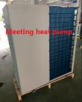Floor Heating Air To Water Heat Pump Low Temp Galvanized Steel Sheet 380V Side