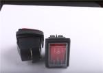 Small 16A T100 Waterproof Rocker Switch 100M Ω Insulation Resistance With Dust