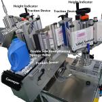 PET Plastic Round Bottle Sticker Blood Collection Tube Labeling Machine OEM