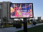 High Resolution Outdoor Fixed LED Display Easy Installations Outdoor LED Panel