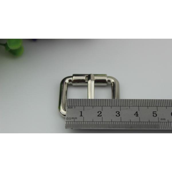 Hardware Metal 20 MM & 25 MM Nickel Color Single Prong Roller Pin Buckle For Webbing Belt