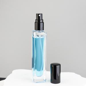 Wholesale 20ml Shiny Perfume Spray Bottle With Black Cap screw pump from china suppliers