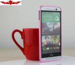Ultra Thin Multi Color 0.7MM Aluminum HTC M8 Bumper Cases Good Performance