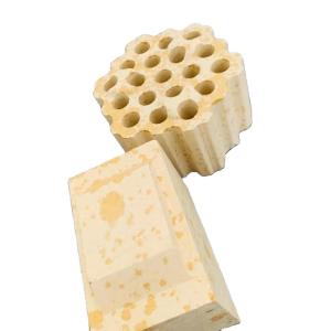 Wholesale Customized Size Silica Checker Bricks for Hot Blast Stoves 7 19 31 34 37 65 Holes Made from china suppliers