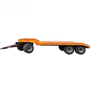 Wholesale Heavy Duty Excavator Trailer Hydraulic Ramp System Low Bed Draw Bar Full Trailer from china suppliers
