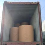 150-230g Kraft Paper Rolls with Printed Top Liner for Gift Box Packaging
