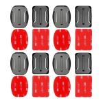 GoPro Accessories Set 4PCS Flat And Curved Base Adhesive Mount 3M VHB Stickers