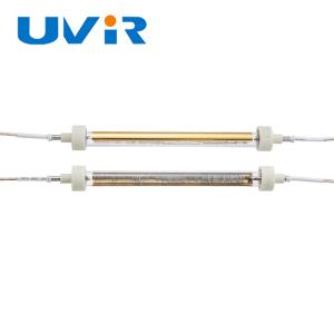 Wholesale Medium Wave Halogen Infrared Heat Lamp 120V 100W Gold Reflective Layer from china suppliers