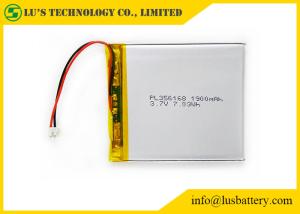 Wholesale LP356168 3.7 Volt Lipo Battery 3.7 V 1900mah Battery rechargeable lipo battery PL356368 With Wires / Connector from china suppliers