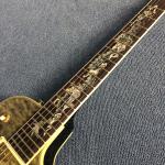 New high-quality custom LP electric guitar, Abalone Dinosaur inlaid fingerboard