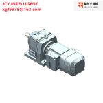 555NM Heli Bevel Gearbox Parallel Shaft 3 Stage Reducer